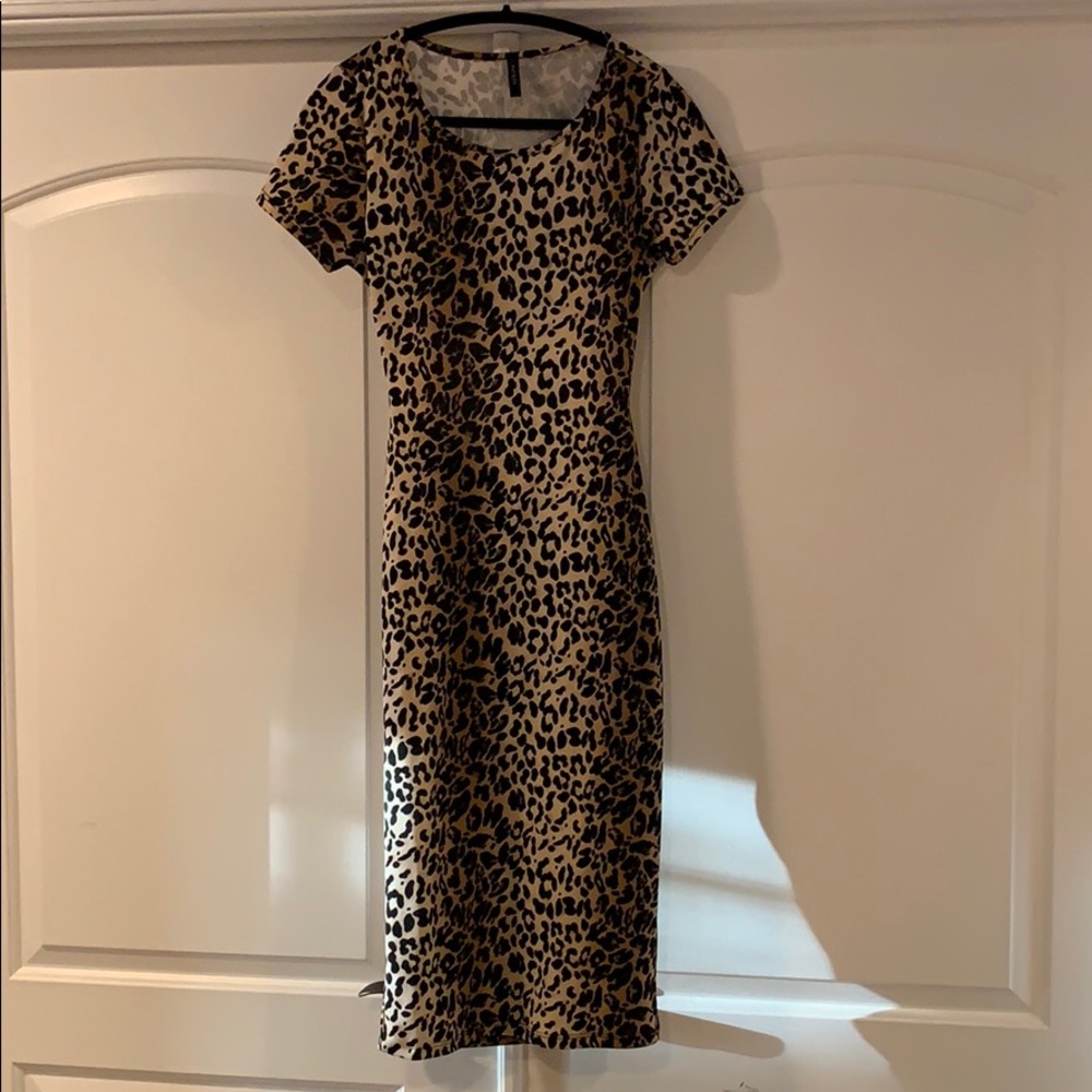 Cheetah Print Dress